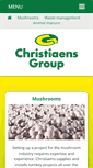 Mobile Screenshot of christiaensgroup.com